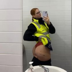 Redhead take in the ass