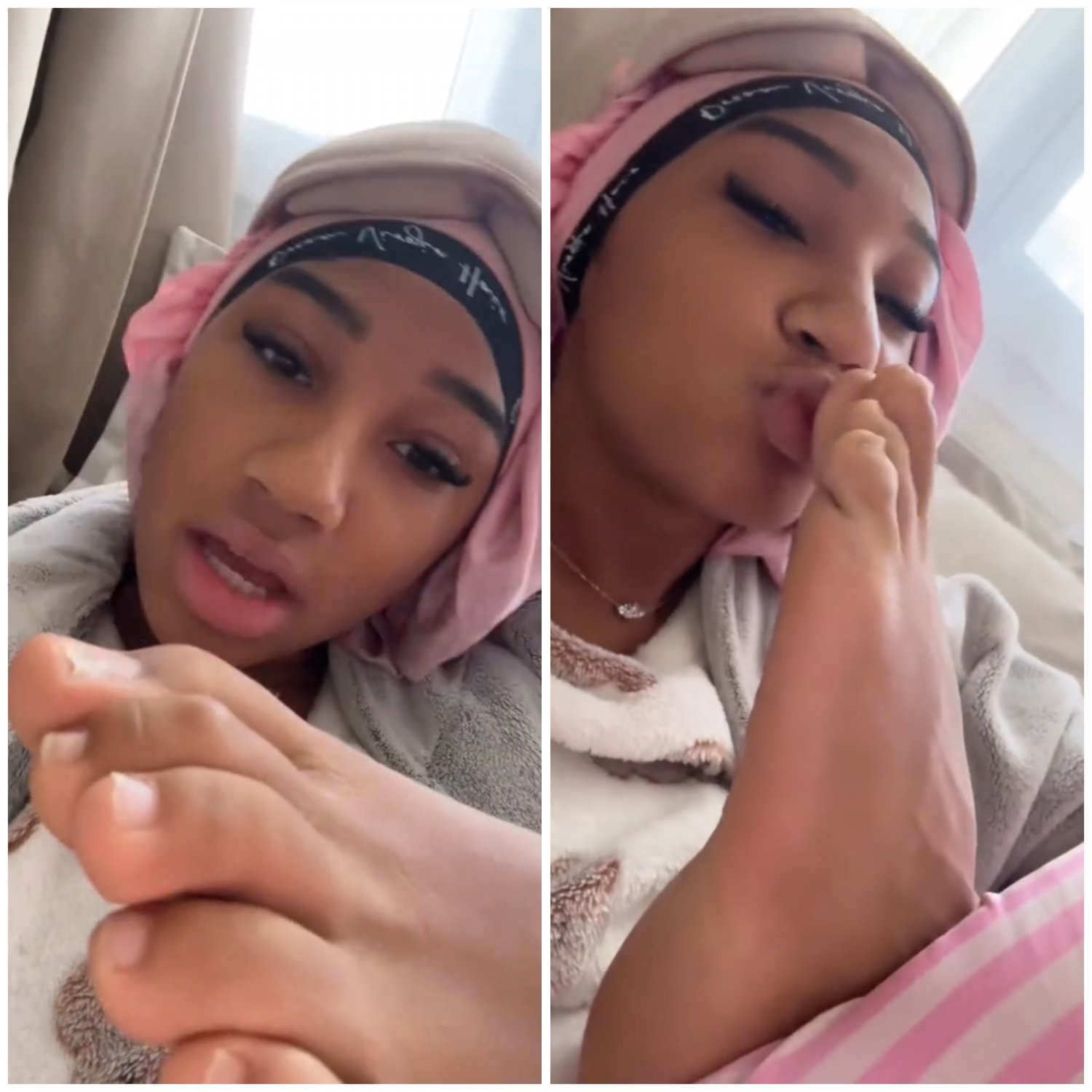 This French girl shows off her feet on TikTok (Elysha) #QBjIEtsV