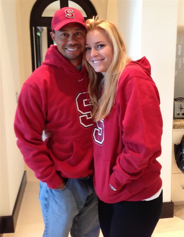 Tiger Woods and Lindsey Vonn nude photos leaked by hackers. #Yd3KDg2U