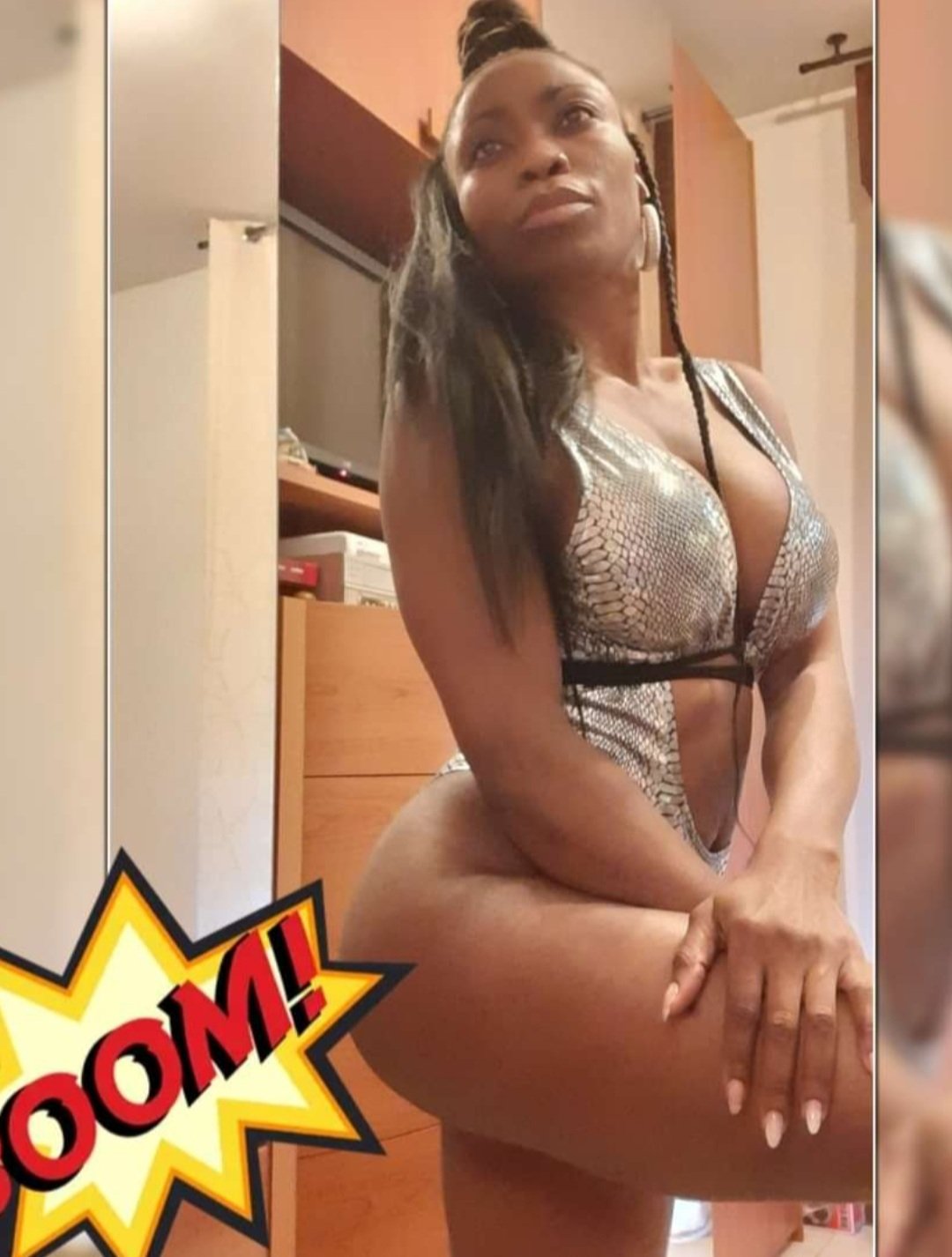 Super Sexy Ebony 45yo MILF with Big Ass and Big Tits #KILh3tb0