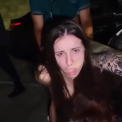 slut lost a bet now she has to fuck strangers in public erome porn